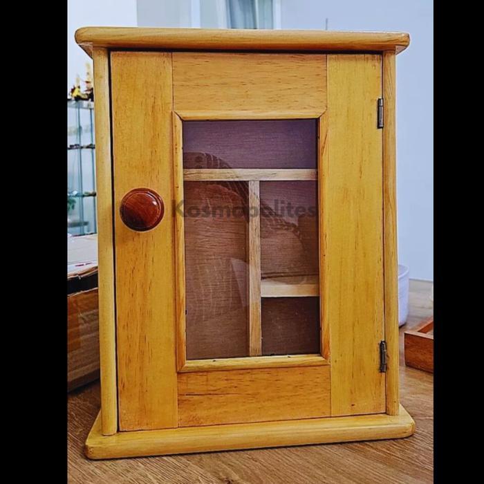 New- Kotak Obat Kayu Kayu Premium,Kotak Obat P3K Dinding,Termurah,Finishing Glossy