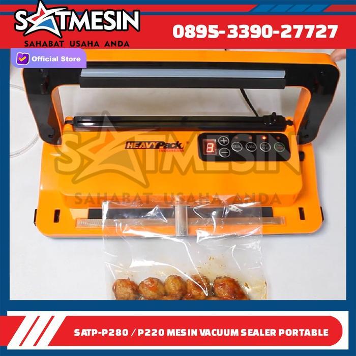 wl7og6- Vakum Sealer Vacum Seal Manual Basah Dn Kering Dz-P280 Satmesin Dz-280