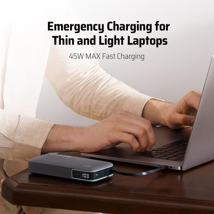 lussy- Cuktech Pb200N Powerbank 20000Mah 55W Usb Type C Pd Digital Display Turbo Super Fast