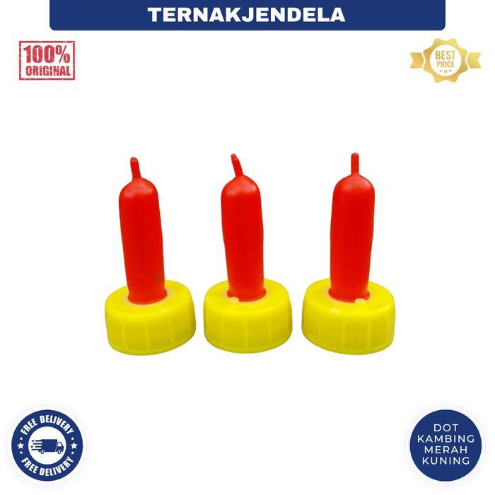 DOT KAMBING MERAH KUNING - DOT CEMPE - DOT ANAK KAMBING Dot Merah Kuning