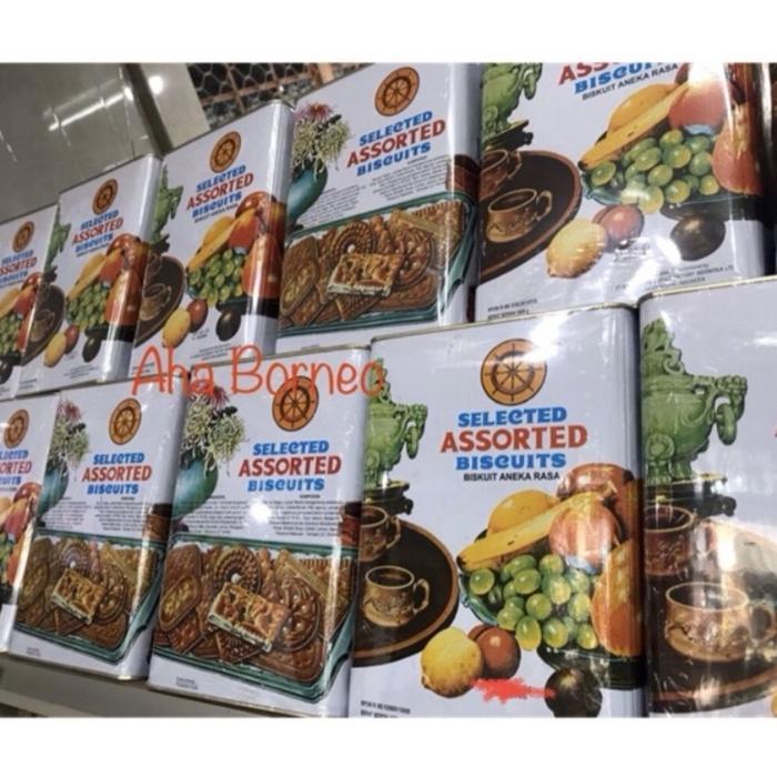 Khong Guan Jadul Kaleng Putih 1.6kg / KhongNyien / Roti Jadul / Biskuit Jadul Khongguan