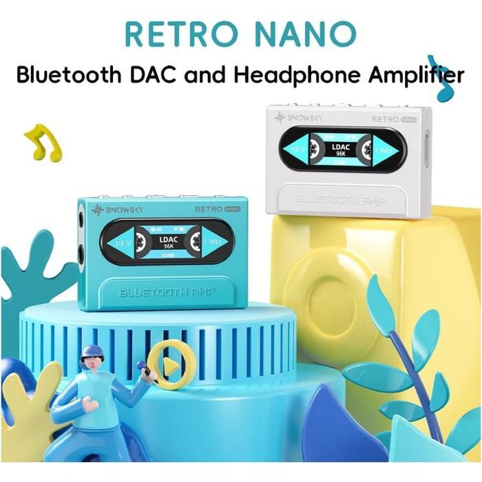 Fiio Snowsky Retro Nano Bluetooth Dac And Headphone Amplifier / Dac Amp Original