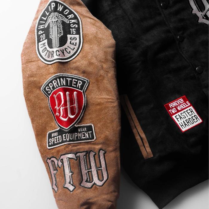 Sandway Varsity Phillip Works Jacket Baggy