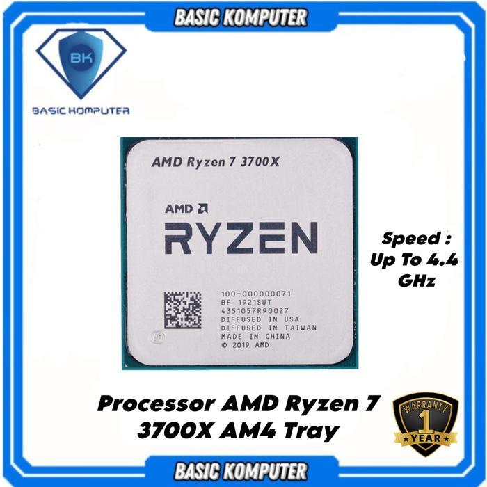 Processor AMD Ryzen 7 3700x 3.6 Ghz TRAY
