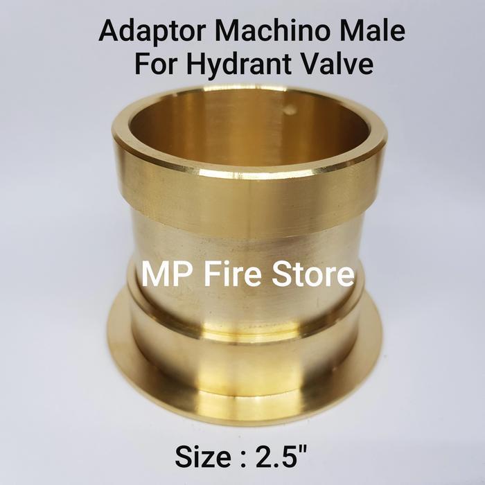 liqo- Adaptor Pemadam Machino Male 2.5 " Drat Luar Npt Hydrant Valve Pillar