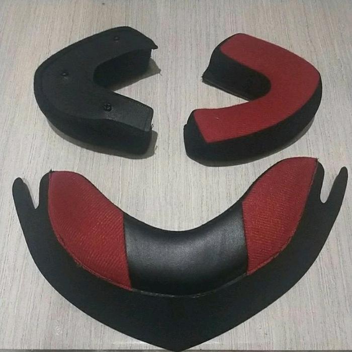 ORIGINAL Busa pipi plus Busa leher GM Interceptor Kancing plastik Helm Motorcycle Helmet READY STOCK