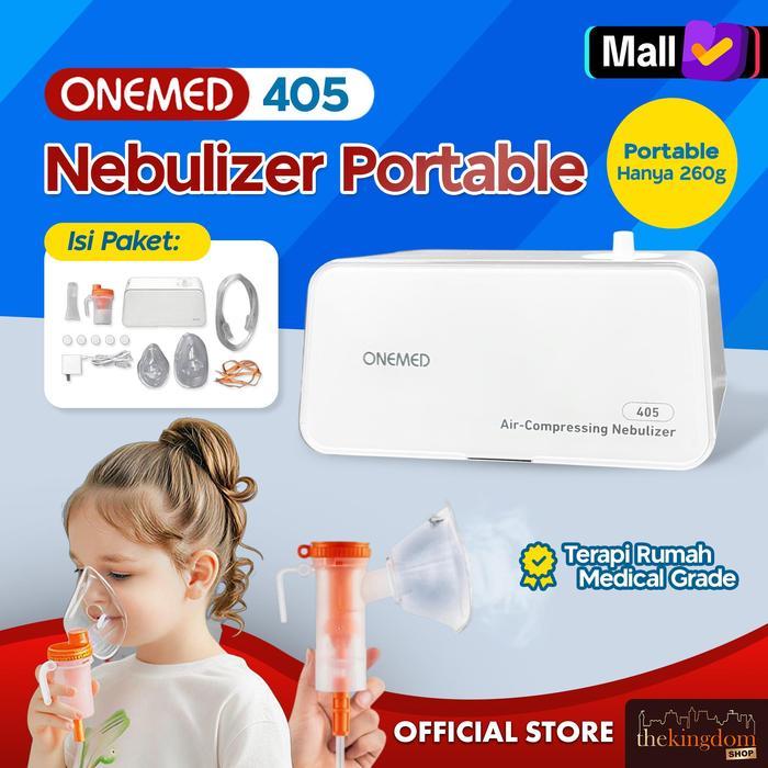 Onemed 405 Nebulizer 405A Inhaler Mesin Uap Asma Inhalasi