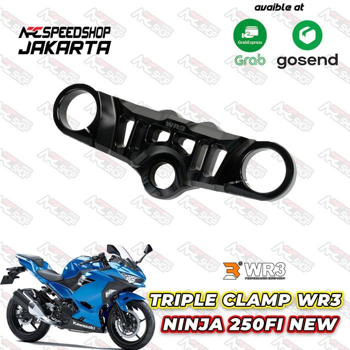 Segitiga Stang / Triple Clamp WR3 Kawasaki NEW NINJA 250 Fi 2018 NINJA 400 NINJA 250FI