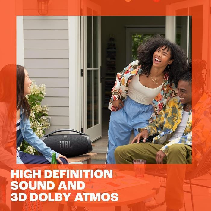 93f64- Jbl Boombox 3 Wifi Portable Bluetooth Speaker Boombox3 Ip67 Powerful Sound Boombox3