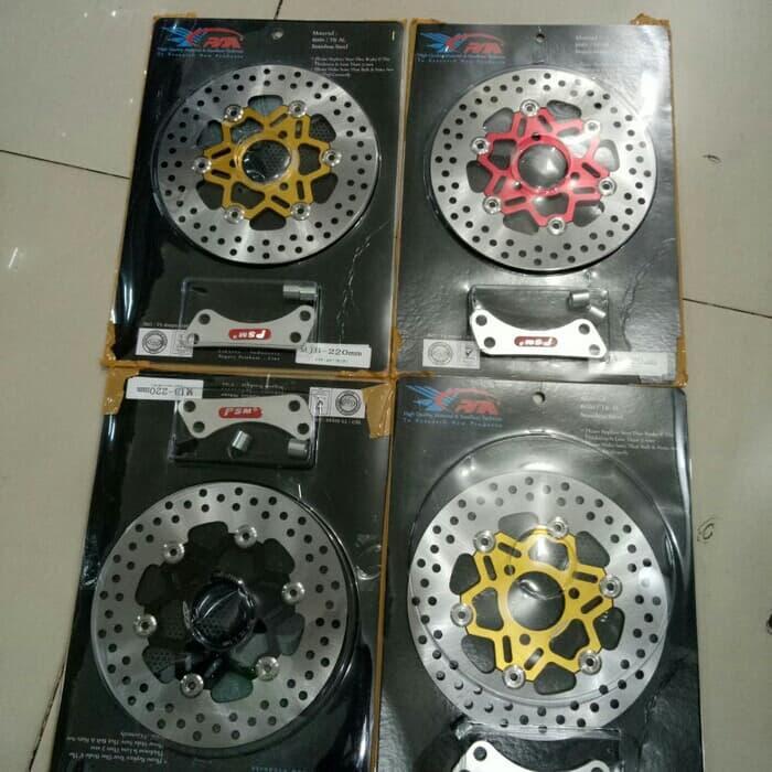 Piringan Cakram Depan Merek Psm Yamaha Mio J Ukuran 220Mm Original Psm
