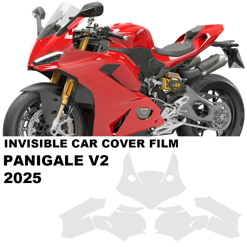 New 2025 Panigale V2 Ppf Accessories Tpu Protector For Ducati Panigale V2 Full Fairing Invisible