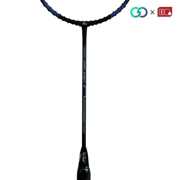 Promo Hi-Qua Special Edition The Dark Night Raket Badminton Up To 30Lbs Original
