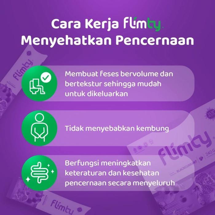 Promo Flimty Fiber Herbal Detox - Pelangsing Bpom Halal Bandung (Ready) Best Seller
