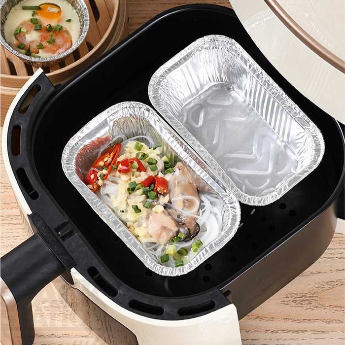 Alumunium Foil Cup 200ml 10x7cm (isi 10 pcs)