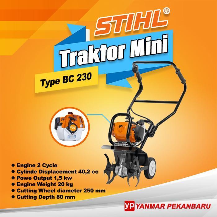 Mesin Traktor Bajak Tanah / Cultivator STIHL BC 230