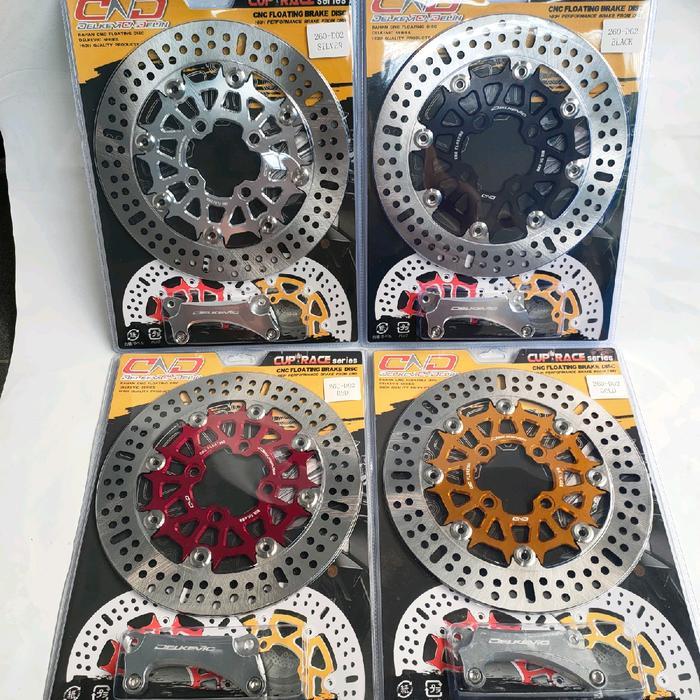 Piringan Cakram Depan Delkevic Vario Beat Scoopy Cnc Floating Disc Brake Delkevic Depan Floating