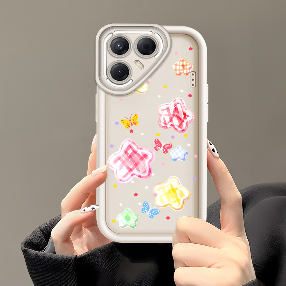 Casing Hp Untuk Tecno Pova 7 5G Case Kesing Protect Phone TY DLJ C8-4822 bunga-bunga