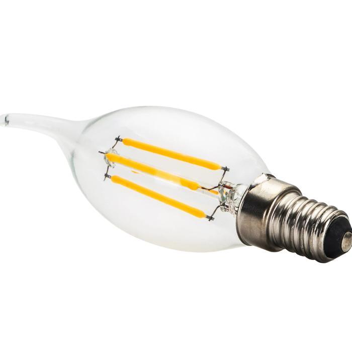 siy4- Lampu Led Bulb Filament C35 4W E14 2200K Dimmable 3+Mxc35Fe14D22