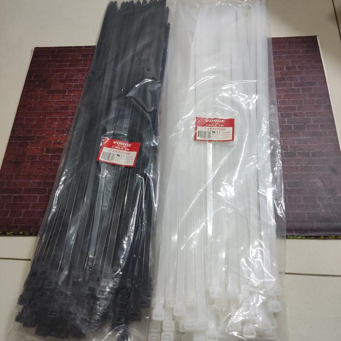Kabel Ties Cable Pengikat Vorge 7.6X450 45Cm 7,6X450 Mm 450Mm 45 Cm