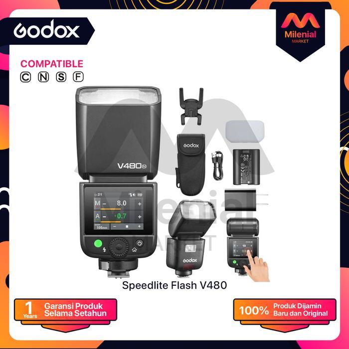 Godox V480 Ttl On-Camera Flash Godox V480