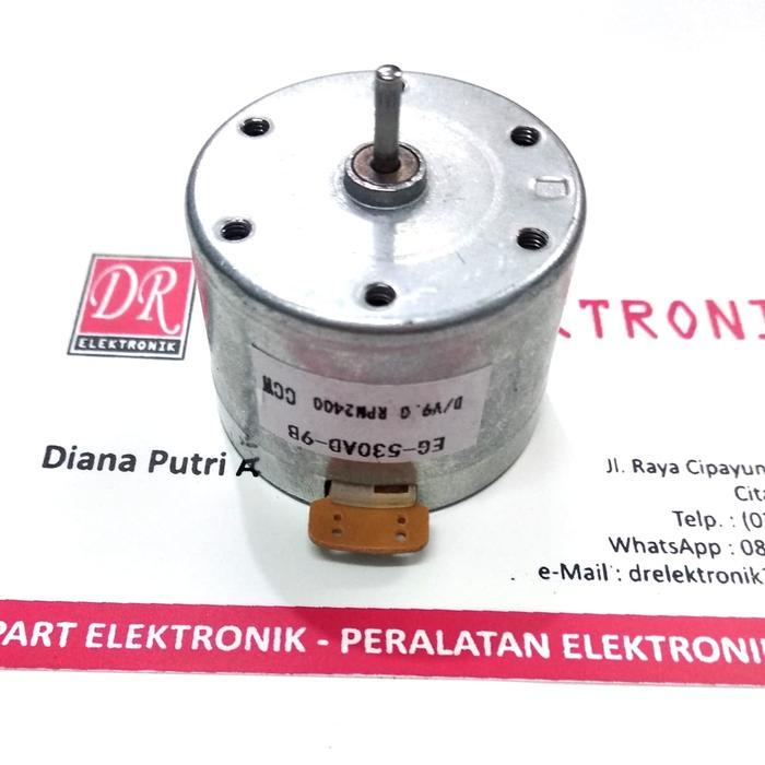 News Motor Dinamo DC 2400rpm 2400 rpm CCW 9 V 9v 9volt 9 volt
