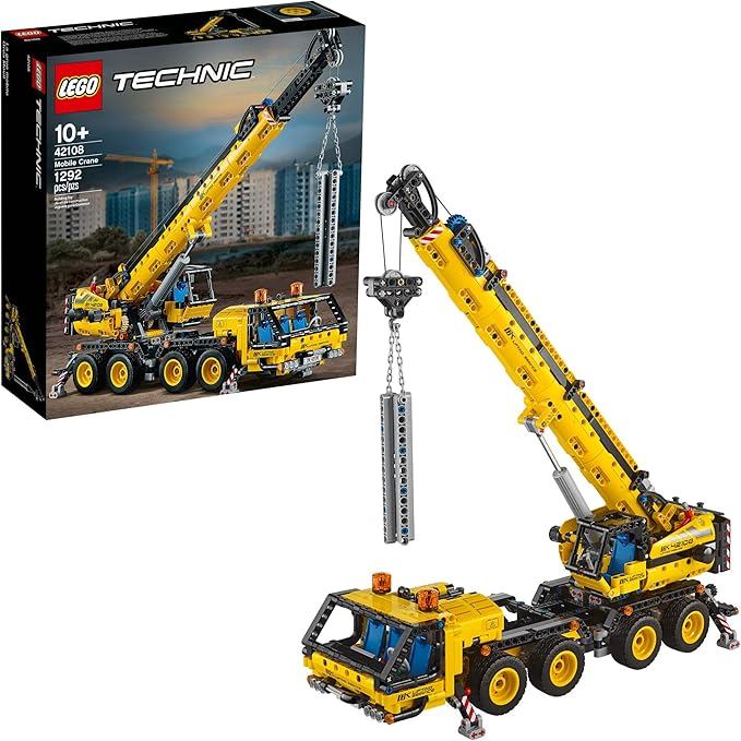 LEGO Technic Mobile Crane 42108 Building Kit,