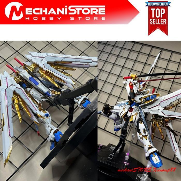 DAYTOY- Red Lotus 1/100 Proud Defender Backpack Mighty Strike Freedom For Mgex Mg Strike