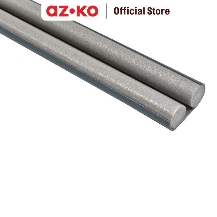 AZKO Krisbow Penutup Lubang Bawah Pintu Foam Seal 95 cm - Abu-Abu Bottom Door Seal Penutup Celah