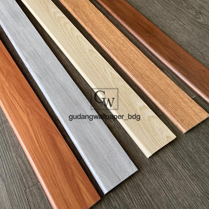 Plint Lantai Pvc 8Cm Accessories Flooring Aksesoris Lantai Polos Motif Kayu Tahan Air