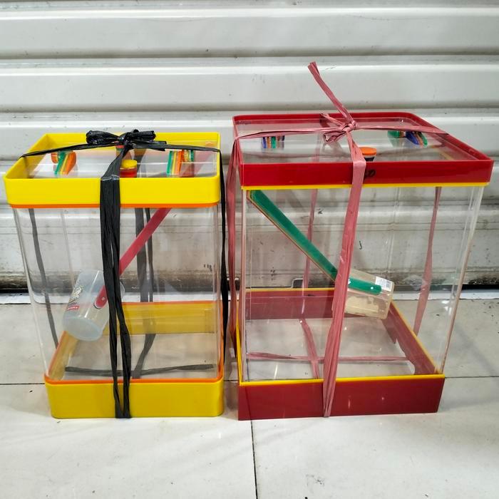 New- AQUARIUM ES AKRILIK / TEMPAT ES BUAH BAHAN AKRILIK