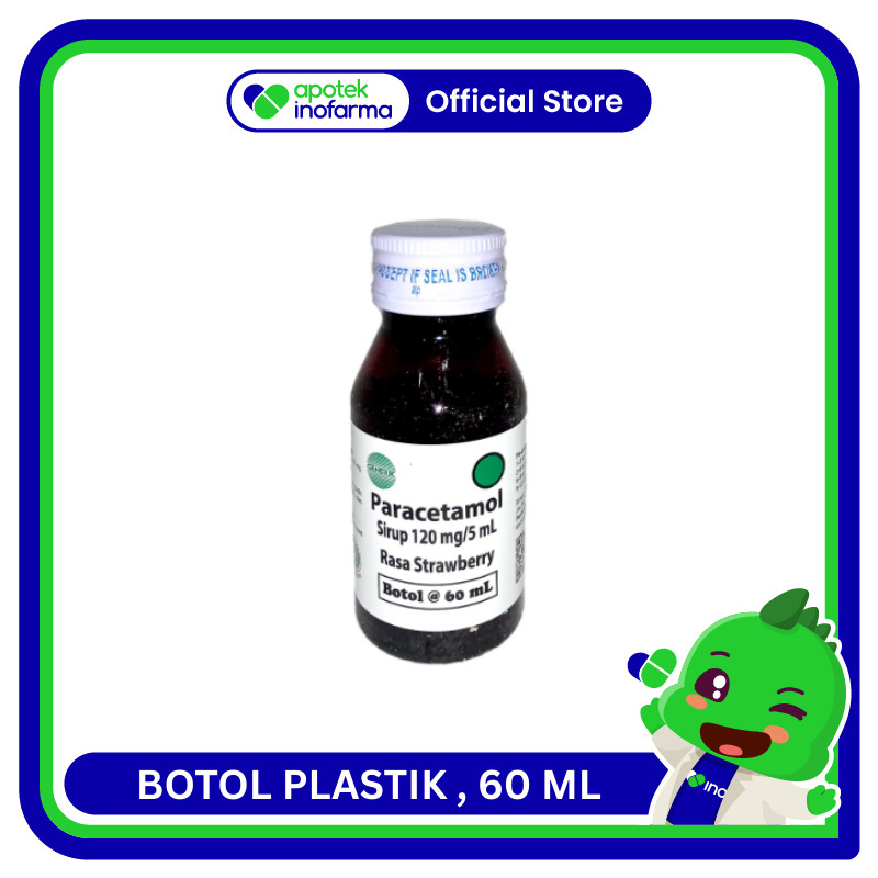 PARACETAMOL Mersi SIRUP BOTOL PLASTIK 60ML