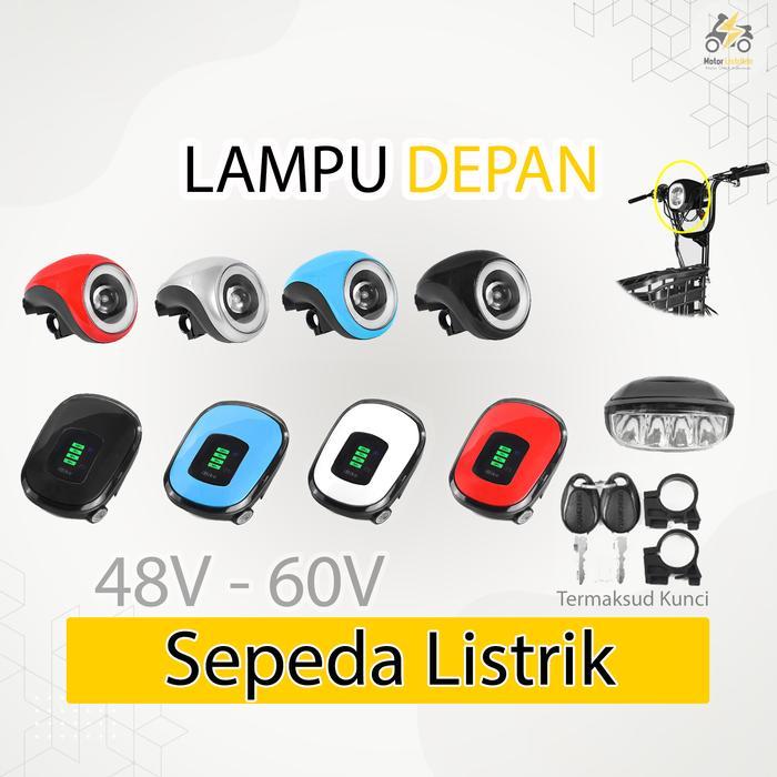 Lampu Depan Sepeda Listrik LED