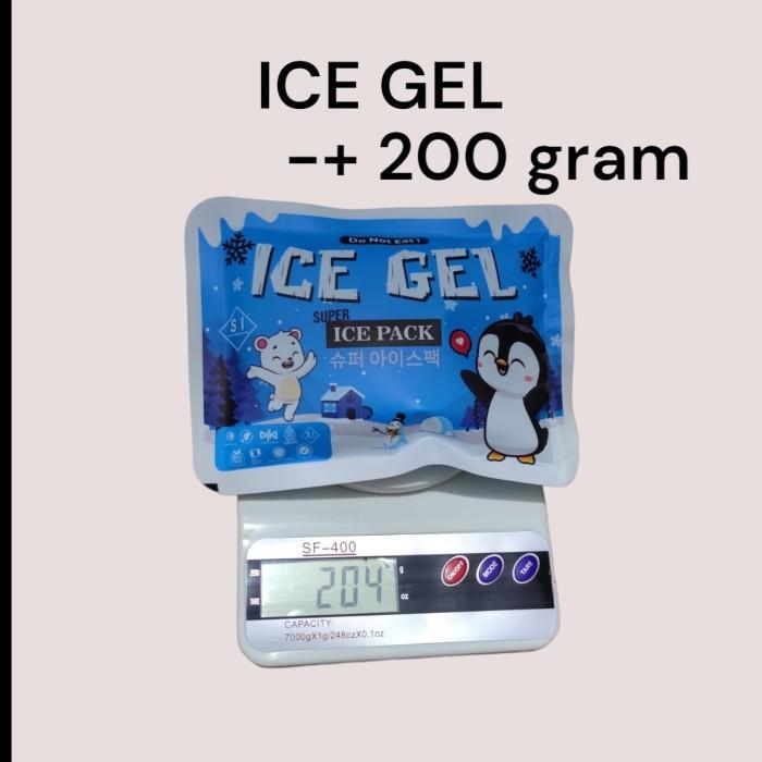 ICE GEL PACK 200gr ice pack gel blue ice asi p kipas angin Ac coolerb