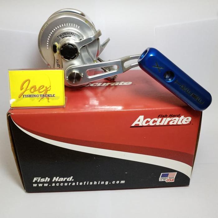 Terlaris- Accurate Bx600N Boss Extreme Reel Overhead Jigging Alat Pancing Oh -Gratisongkir