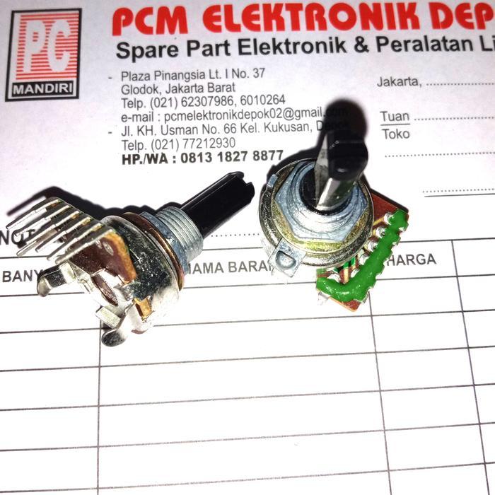 News potensio Politron CT C.T Polytron 7kaki 7 pin kaki B503 B 50K