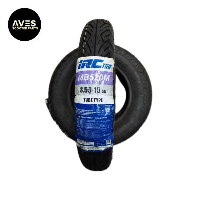 ban luar vespa ring 10 merk irc