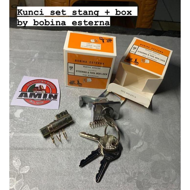 Kunci set stang + box by bobina esterna