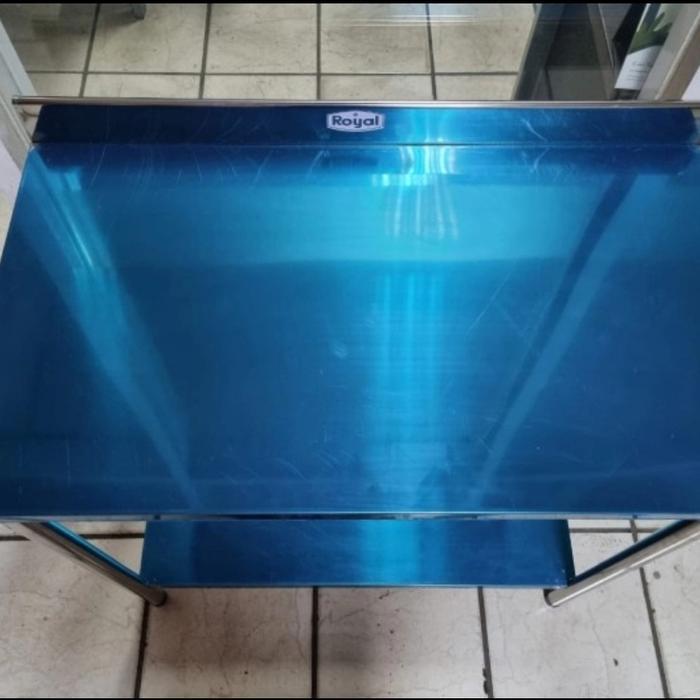 Meja Dapur Kompor Stainless Royal St 101