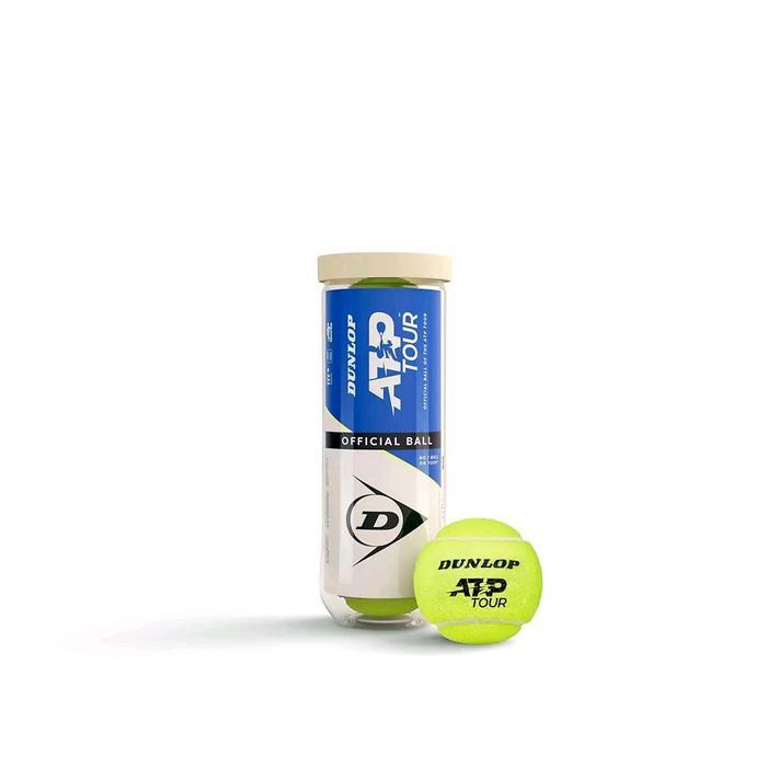 Bola Tenis DUNLOP ATP OFFICIAL BALL isi 3 / Bola Dunlop ATP isi 3