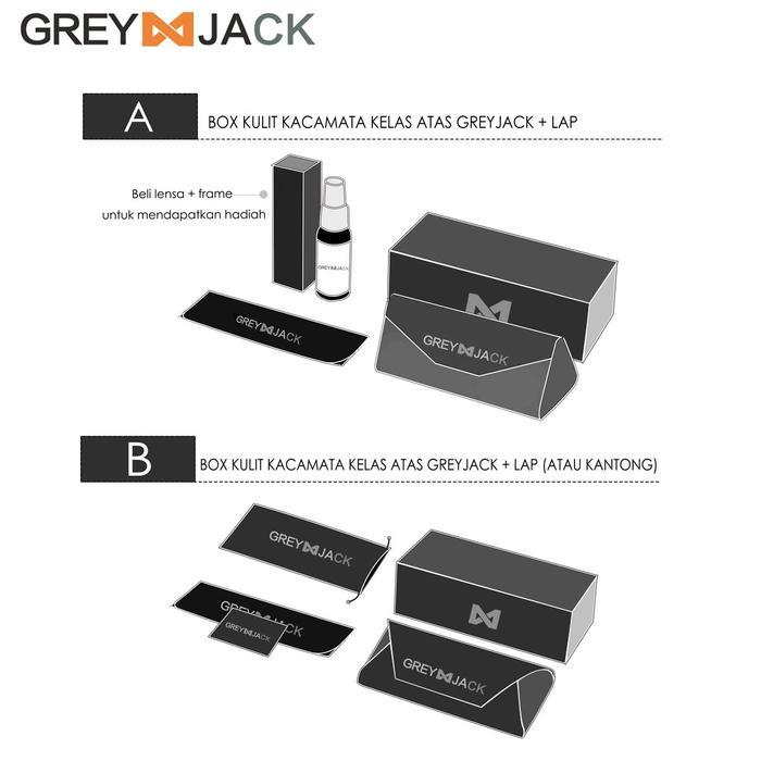 cmno2- Grey Jack/ Kacamata Hitam Pria Dan Wanita / Sunglasses /1259