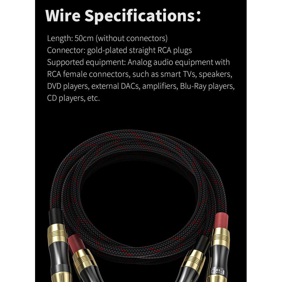 Fiio Lr-Rca1 Rca2 Rca4 Rca5 Lr-3.5A Lr35A Audio Cable Rca 1 2 4 5