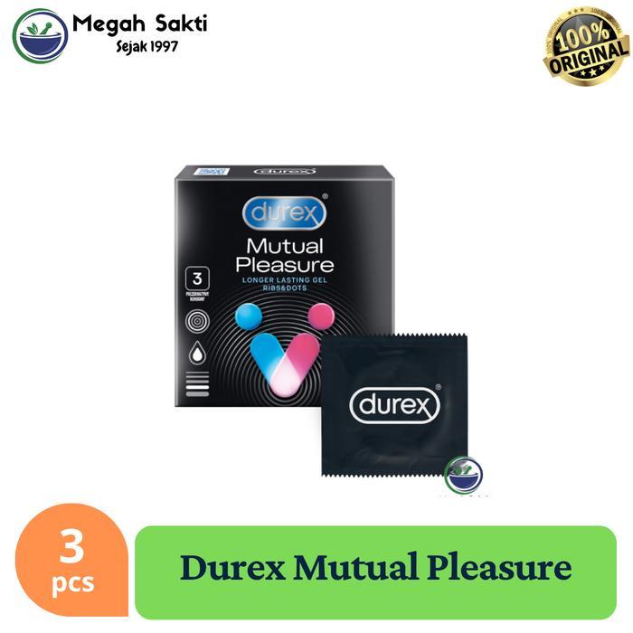 11wa- Kondom Durex Mutual Pleasure - Isi 3 Pcs