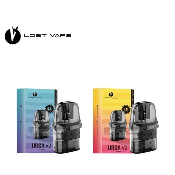 CATRIDGE URSA NANO V2 0.6 / CARTRIDGE URSA BABY V2 0.8 BY LOST VAPE