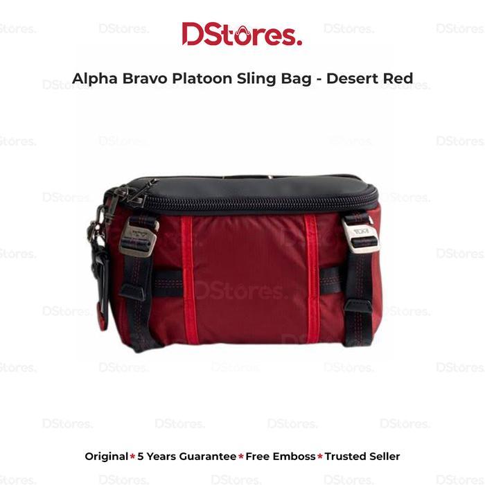 Tumi Alpha Bravo Platoon Sling Bag - Desert Red