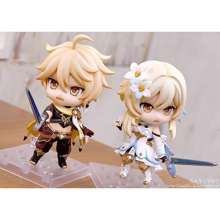 Nendoroid Traveler Lumine 1718 Aether 1717 Nendo Genshin Impact Figure Kode 1212