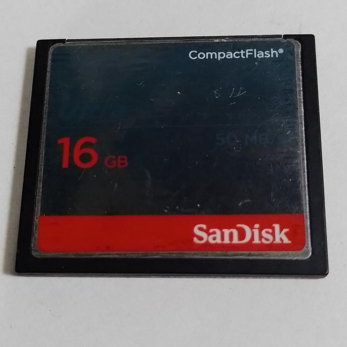 Memory Cf Compect Flash Sandisk Ultra 16Gb Garansi