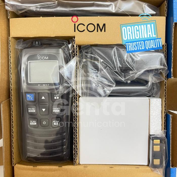 Ht Icom Ic-M37 /Icom Ic M37 / Ic M37 Vhf Marine Transceiver Garansi Baru Original Termurah
