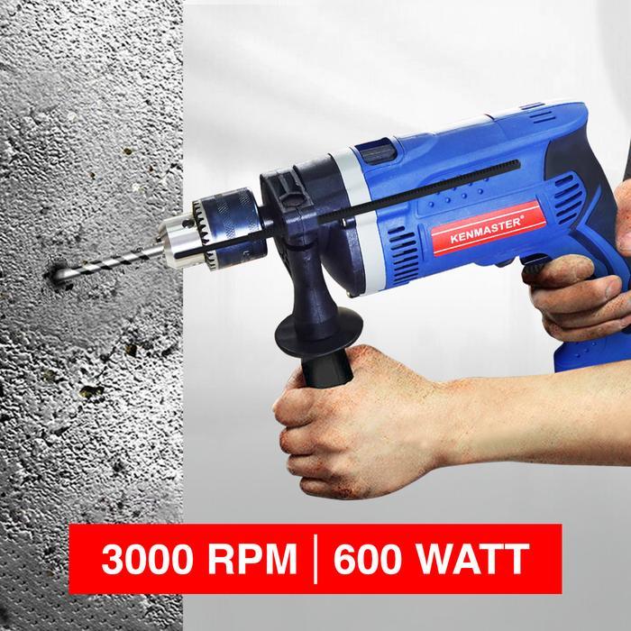 g5ro- Kenmaster Bor Impact Drill 13Mm With Box - Bor Listrik - Bor080