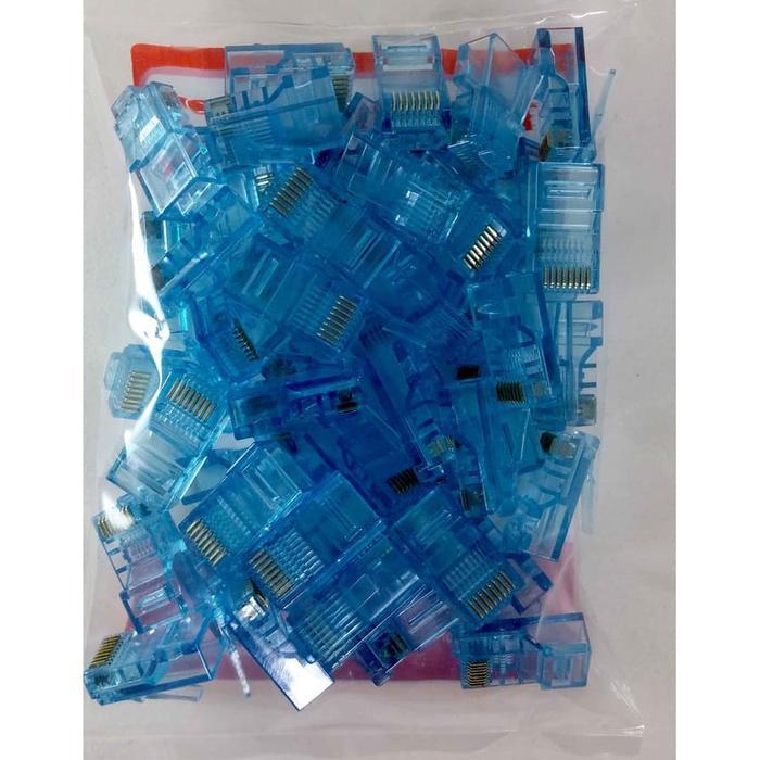 LINER- Konektor Rj45 Telebit Cat6 Rj-45 - Biru