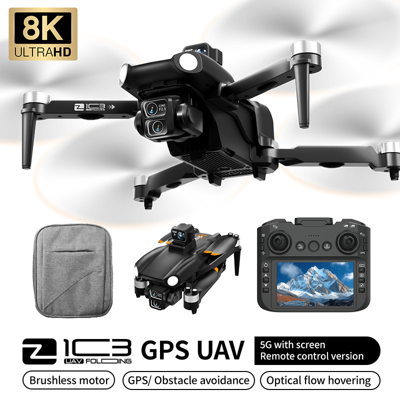 Toys Z103 Ultra Drone Professional 8K 4 Axis Lens Dual Camera Hd 5G Gps Wifi Fpv Eis Rc Drone Laser